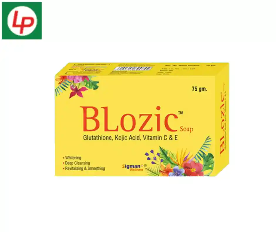 BLOZIC 75GM SOAP | GLUTATHIONE + VITAMIN C | BIOTEC INTERNATIONAL | Lazz  Pharma Online Medicine Shop
